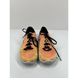 Nike Women’s Lunarepic Low Flyknit Running Shoes Pink/Black Size 8 844863‑999